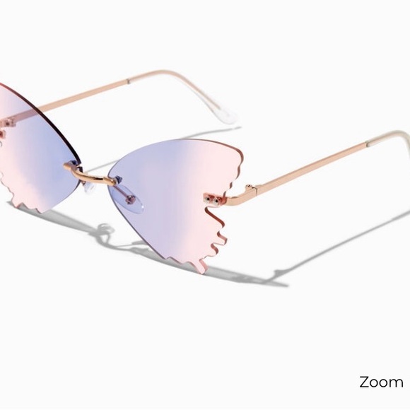 Butterfly Shaped Sunglasses - Picture 1 of 2